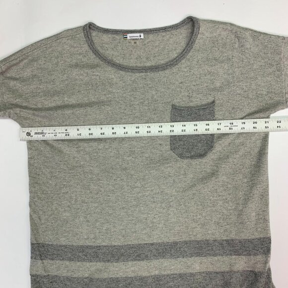 Smartwool Women's Akamina Pocket Two-Tone Gray Wool Blend Sweater Size‎ M - Picture 8 of 10